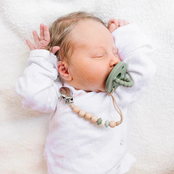 Cutie Round Pacifier + Teether