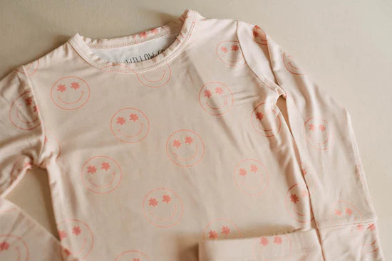 Flower Smiley Bamboo Set