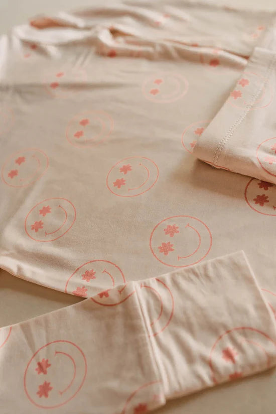 Flower Smiley Bamboo Set