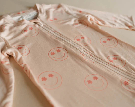 Flower Smiley Bamboo Sleeper
