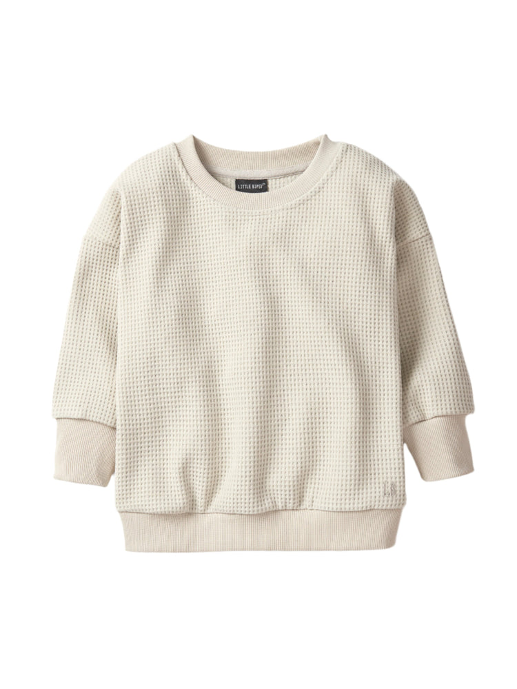 Elevated Waffle Crewneck