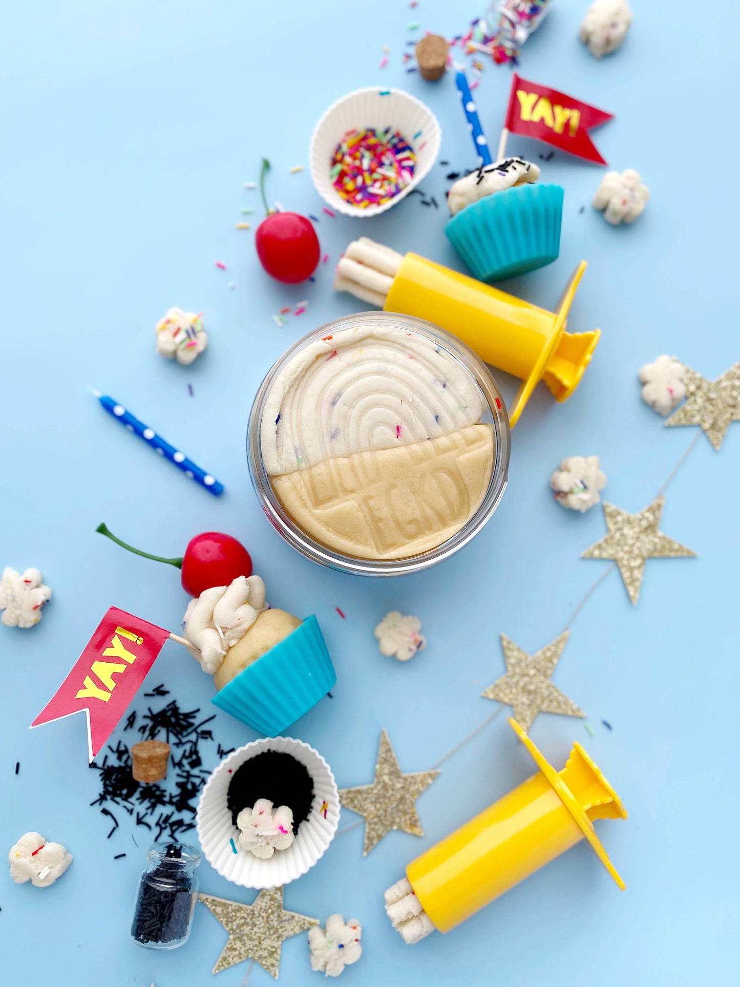 Cupcake (Cupcake Scent) Sensory KidDough Play Kit