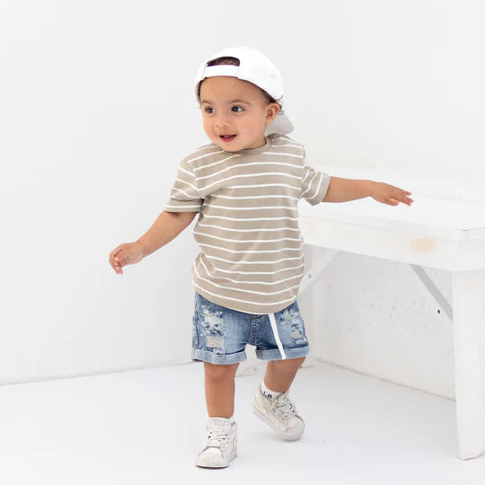 Pinstripe Tee