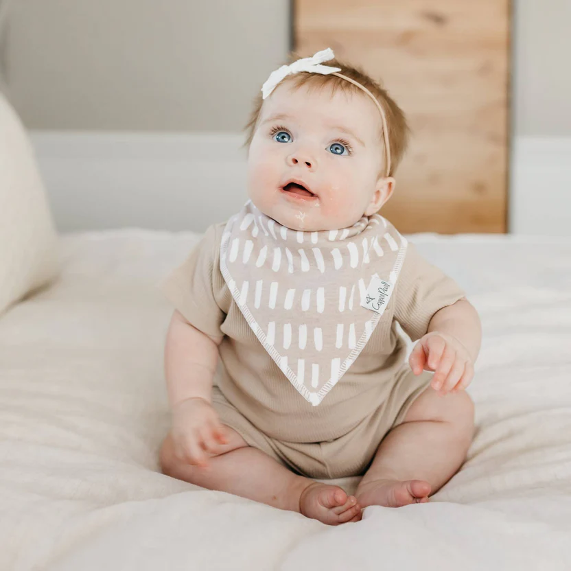 Copper Pearl Bandana Bib