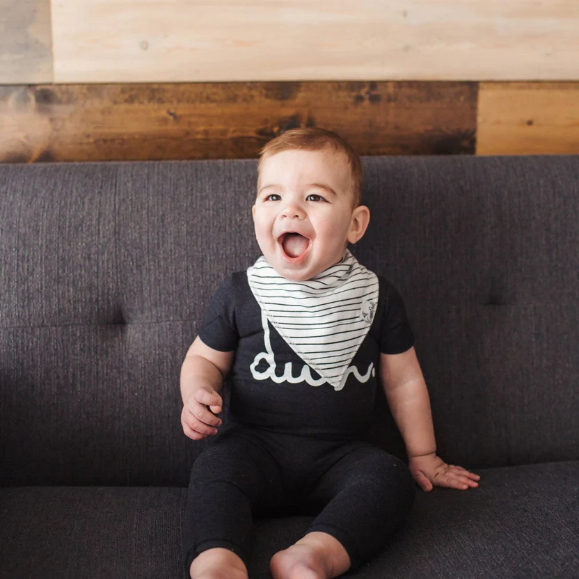 Copper Pearl Bandana Bib