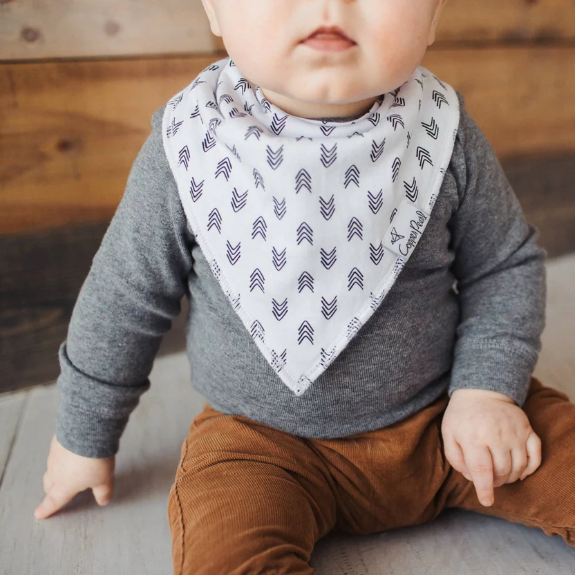 Copper Pearl Bandana Bib