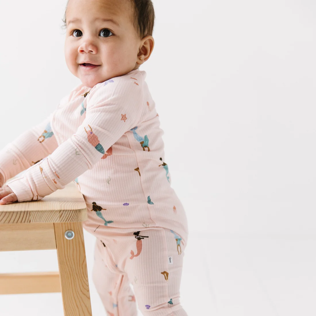 Little Mermaid Bamboo Zip Sleeper