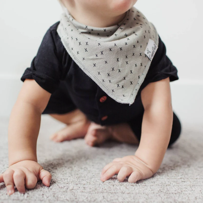 Copper Pearl Bandana Bib