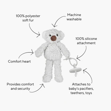 Cutie Cuddle and Pacifier