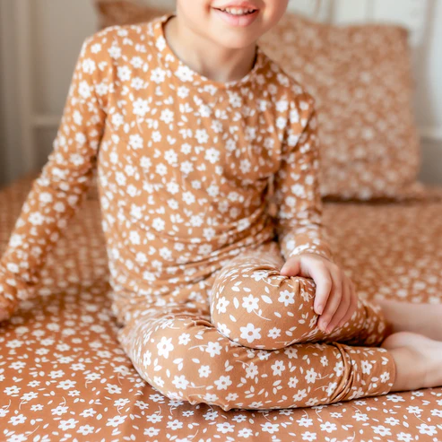Fall Floral Bamboo Set