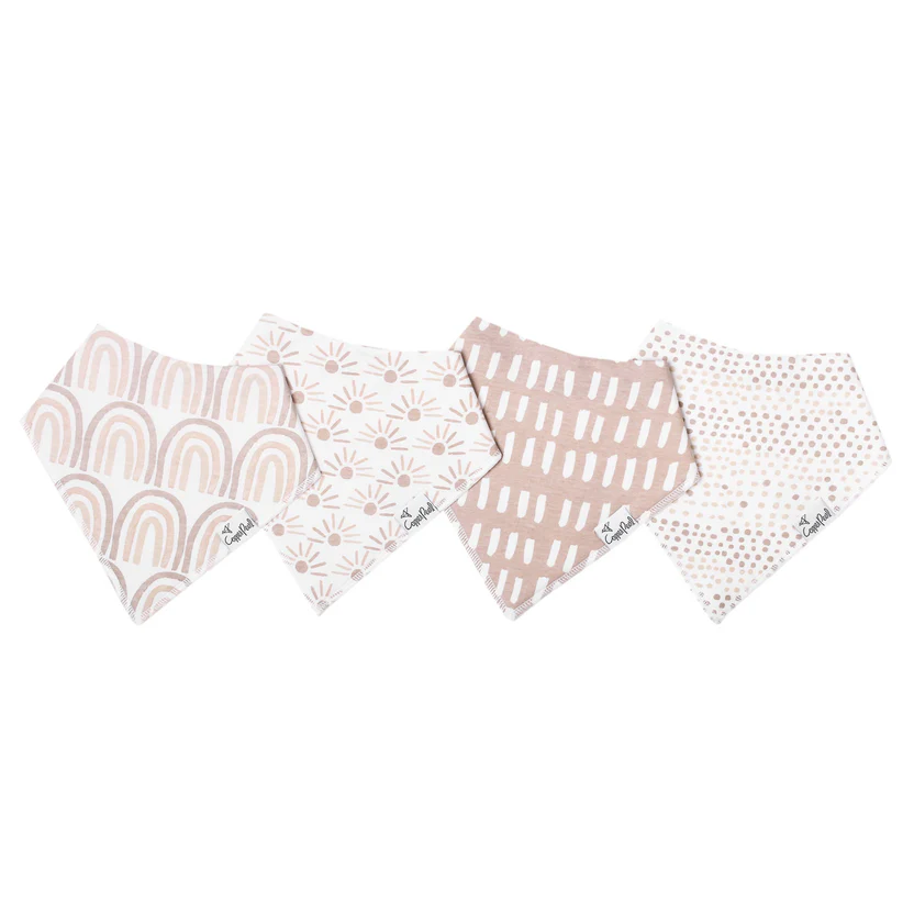 Copper Pearl Bandana Bib
