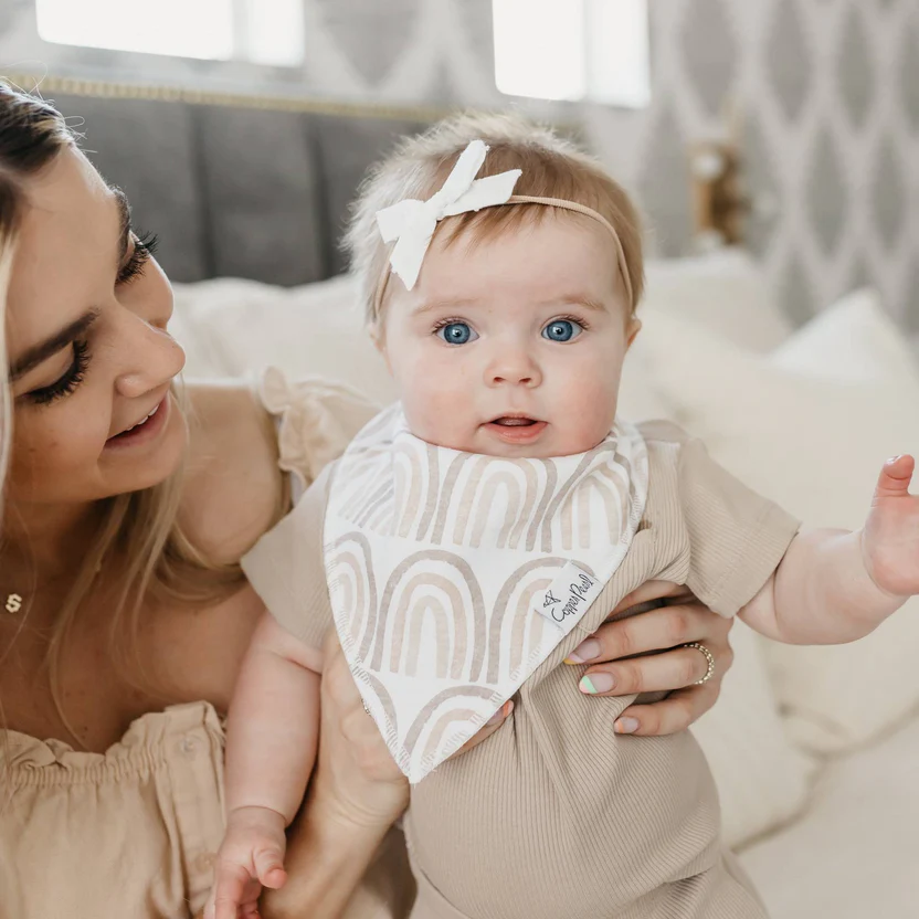 Copper Pearl Bandana Bib