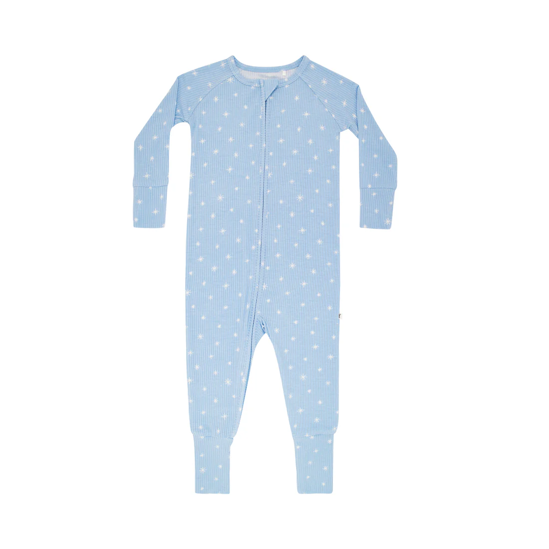 Stars Ribbed Zip Sleeper