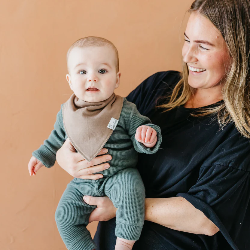 Copper Pearl Bandana Bib