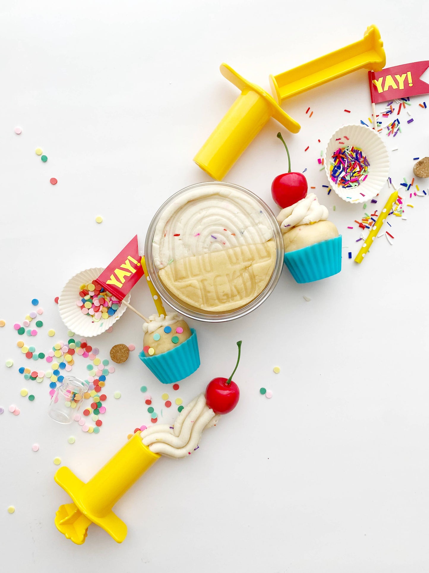 Cupcake (Cupcake Scent) Sensory KidDough Play Kit