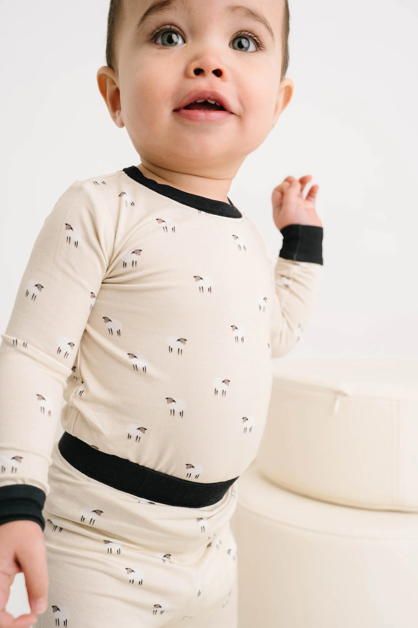 Cozy Sheep Bamboo Set