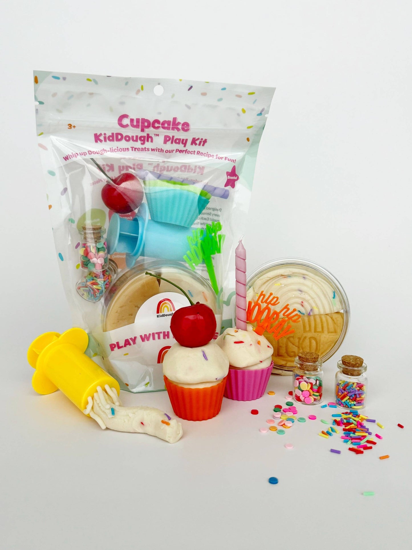 Cupcake (Cupcake Scent) Sensory KidDough Play Kit