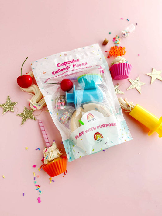 Cupcake (Cupcake Scent) Sensory KidDough Play Kit