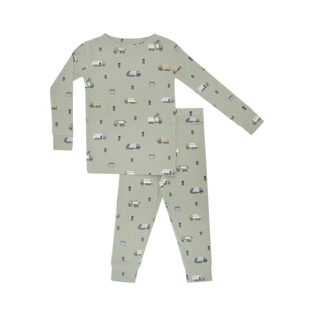 Trash Truck Ribbed Two-Piece Set