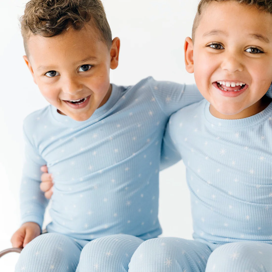 Stars Ribbed Two-Piece Set