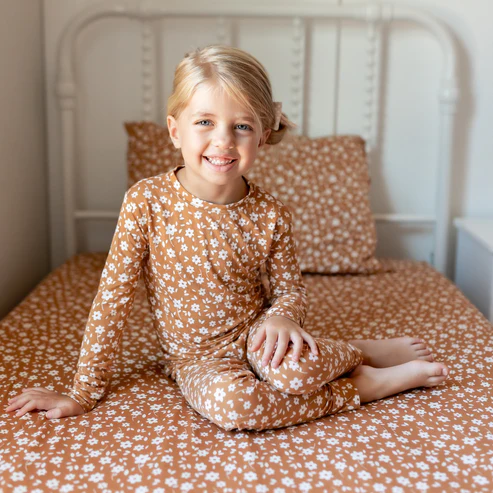 Fall Floral Bamboo Set