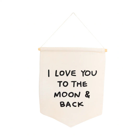 ILY to the Moon and Back Hang Sign