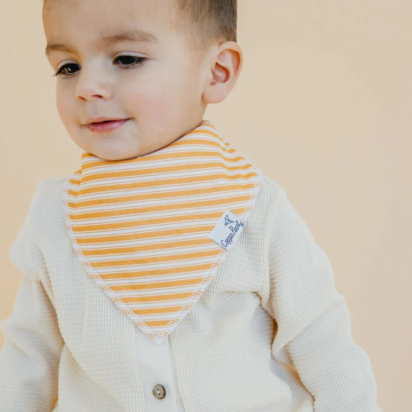 Copper Pearl Bandana Bib