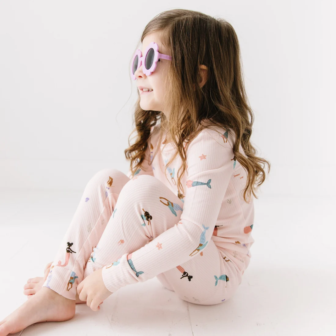 Little Mermaid Bamboo Two-Piece Set