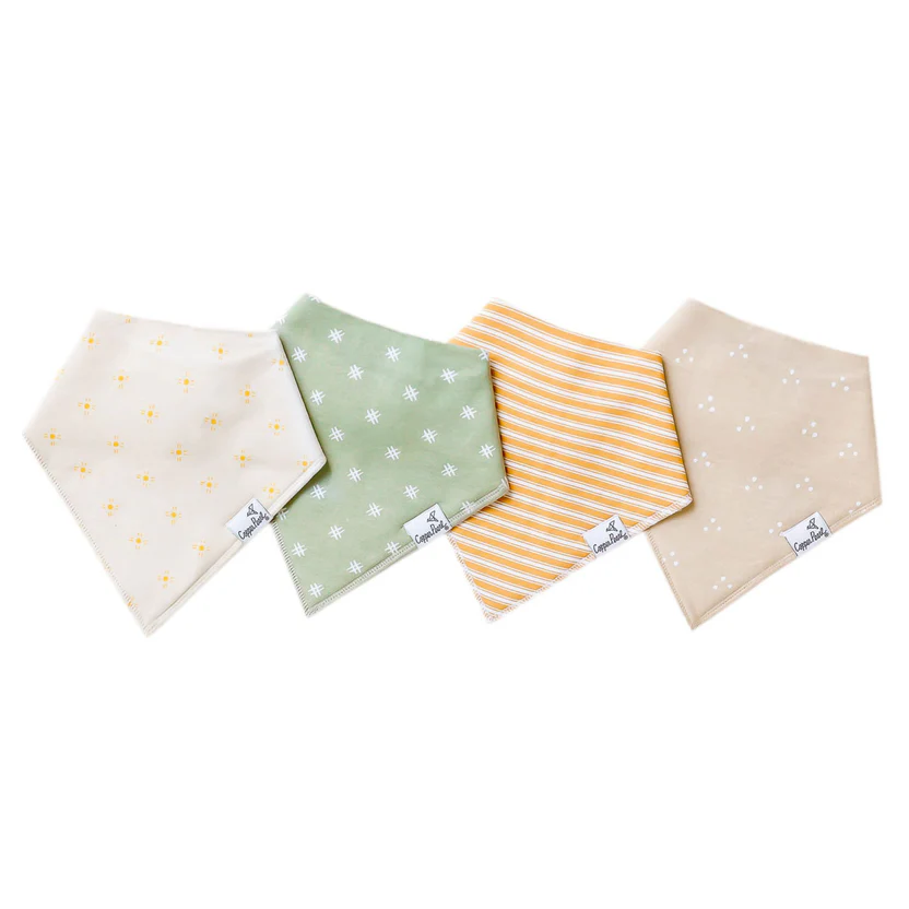 Copper Pearl Bandana Bib