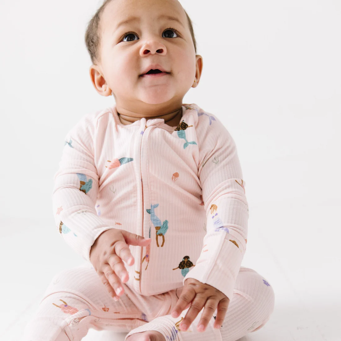 Little Mermaid Bamboo Zip Sleeper