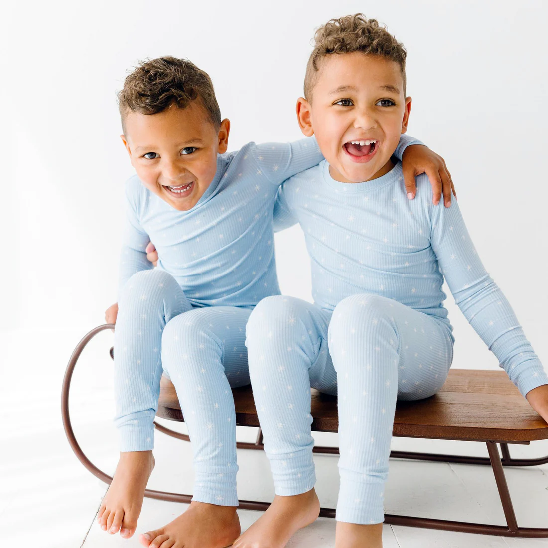 Stars Ribbed Two-Piece Set