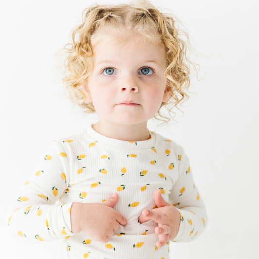 Lemonade (out of lemons) Ribbed Two-Piece Set