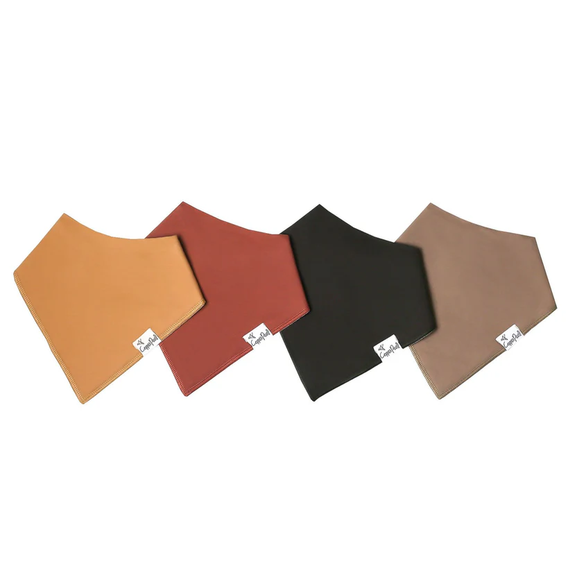 Copper Pearl Bandana Bib