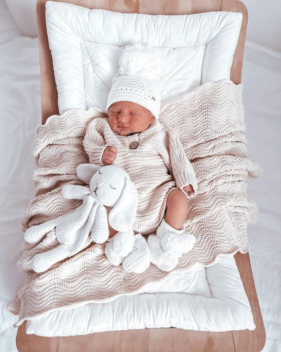Wave Knit Blanket