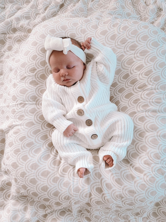 Rainbow Fringe Swaddle
